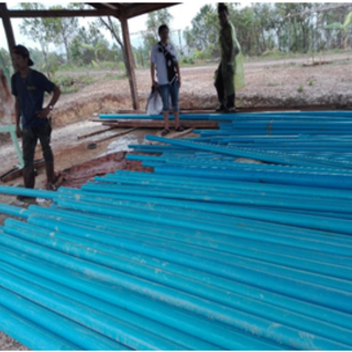 2018: Water supply project - the new pipeline, Bild 8