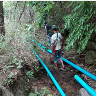 2018: Water supply project - the new pipeline, Bild 11